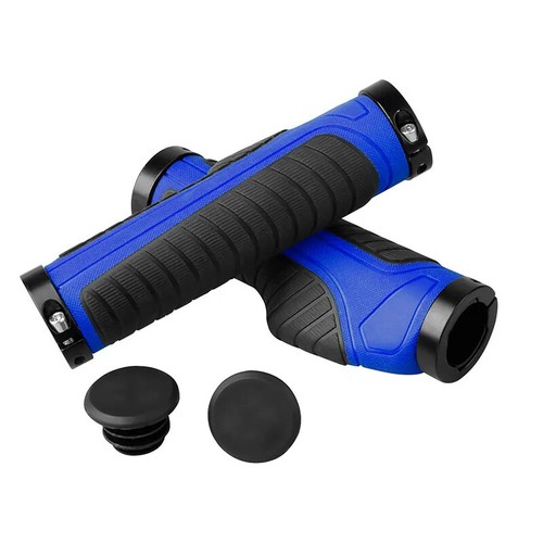 Mtb Grips Bicycle Handles Cover Mtb Cuffs Bike Double Locking Handlebar Grip - Picture 33 of 46