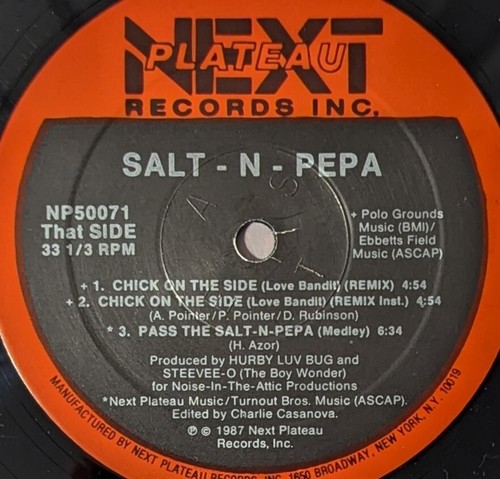 2 Salt-N-Pepa Do You Want Me, Chick on the Side 12" single remix, vinyl records - Picture 10 of 12