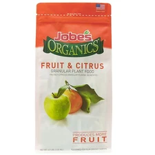 Jobe's Organics 4 lbs Fruit Citrus Fertilizer Granules OMRI Listed Organic NP...
