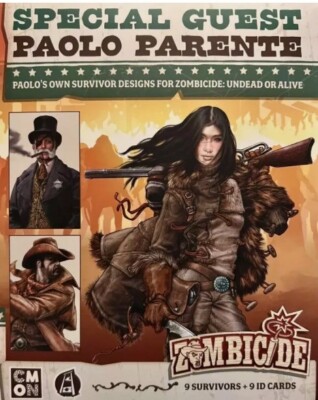 Paolo Parente special guest box for Zombicide Undead or Alive CMON NEW & SEALED