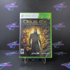 Deus Ex Human Revolution Xbox 360 Complete - 1 Year Warranty EX Cond