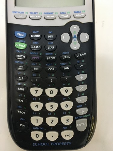 Texas Instruments TI-84 Plus Graphing Calculator With Cover -Black & Yellow #26 - Picture 4 of 11
