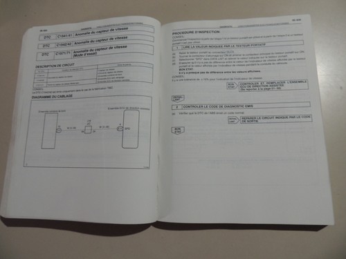 10.2001 Toyota Corolla E12 Manuel de reparation Werkstatthandbuch Französisch - Bild 9 von 20