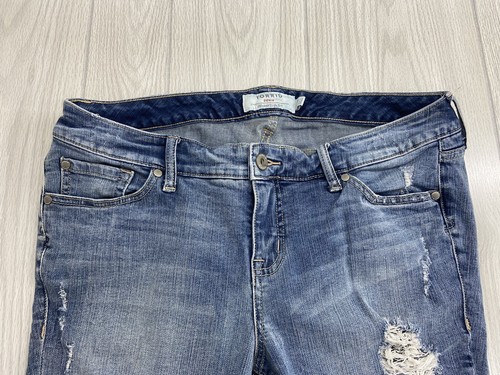 Torrid Womens Denim Distressed Jeans Pants Size 14R - Picture 2 of 6