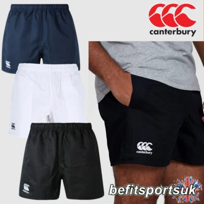 CANTERBURY RUGBY POLYSHORTS HERREN TASCHEN PASSEN ZU RUGBY FITNESSSTUDIO TRAINING PROF S M L XL