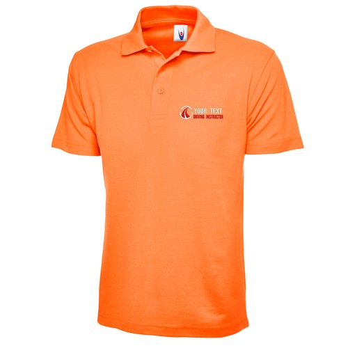 Personalised Embroidered Your Text Driving Instructor Logo Polo Shirt, Driving - Picture 8 of 13