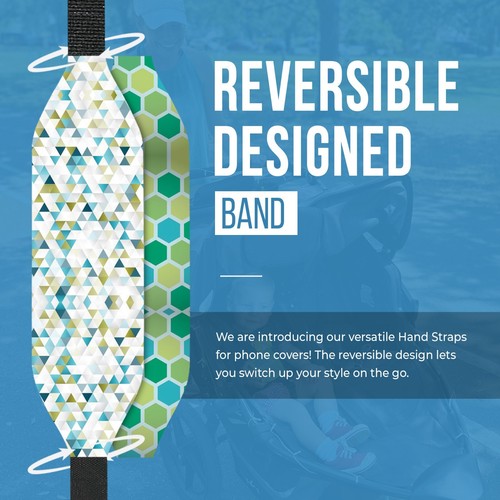 Universal Phone Grip Straps for Secure Handling | Reversible - 第 59/81 張圖片