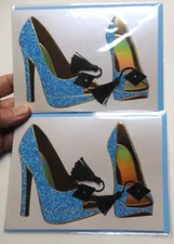 2 Cards Papyrus Greetings Graduation High Heels Graduation Cap with Tassels