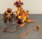 Vintage TMNT Cave Turtle Don Donatello Trippy Tyrannosaurus Dinosaur