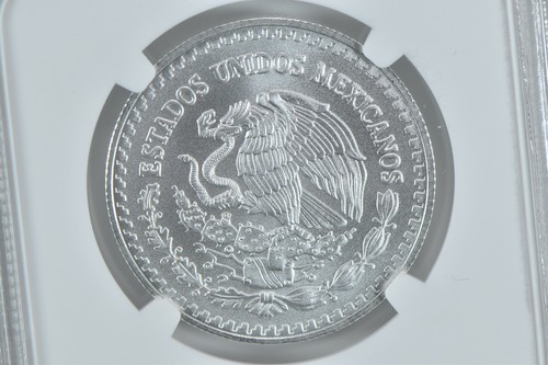 2024 Mo Mexico 1/2 Onza Silver Libertad MS70 NGC Mexico Label *5785 - Picture 4 of 5