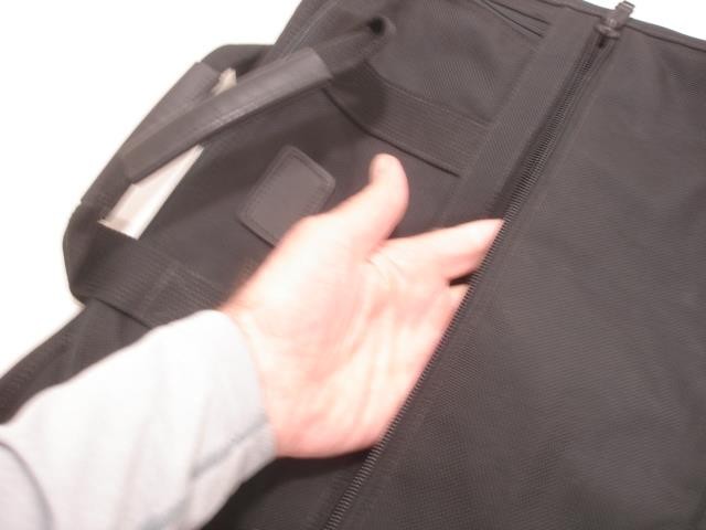 TUMI Alpha Slim Large Screen Laptop Briefcase Ballistic Nylon Double Handles Blk image 6