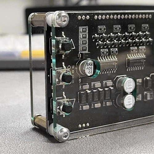 AK2515 VFD Display Music Spectrum Analyzer with Adjustable Gain Levels - Photo 7/10