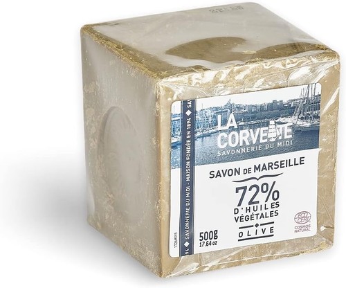 La Corvette, Vero sapone di Marsiglia all'olio d'oliv, 500g - Foto 3 di 6