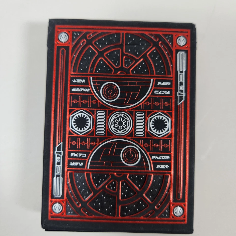 Star Wars Playing Cards Theory 11 Special Edition 2 Pack Blue Sealed Red Unused - Image 4 of 4