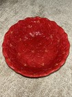 Martha Stewart Collection Red Amaryllis Serving Bowl  9”