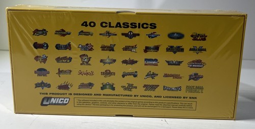 Juego UNICO Jugador de Bolsillo con 40 Juegos Clásicos SNK Preinstalados, Portátil NEGRO - Imagen 4 de 9