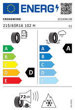 Kit 4 Cerchi in Lega Compatibili Nissan Qashqai 16 + 4 Gomme 215/65R16 Invernali - Miniatura 3