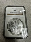 2000 Silver Eagle NGC MS69