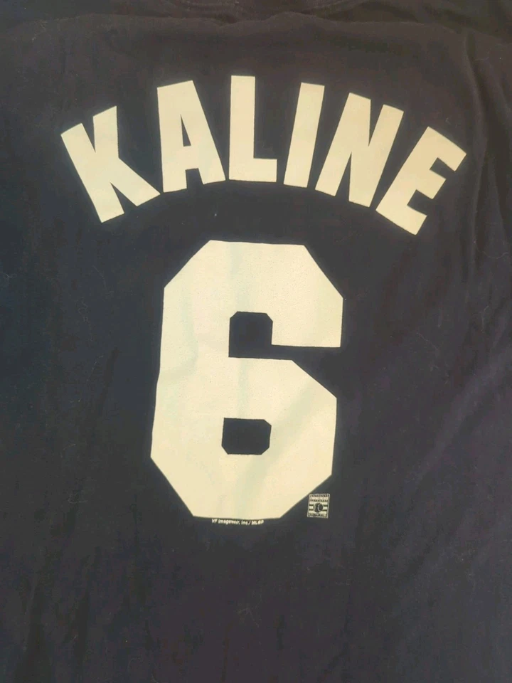 MLB Detroit Tigers #6 AL Kaline COOPERSTOWN COLECCIÓN MAJESTIC CAMISETA ADULTO TALLA XL Foto 2 de 4