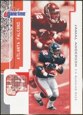 2001 Fleer Game Time Football Jamaal Anderson #89 NM