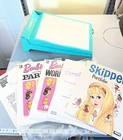 VTG 1965 BARBIE'S SKIPPER ELECTRIC DRAWING SET w/ PORTFOLIOS LAKESIDE - green