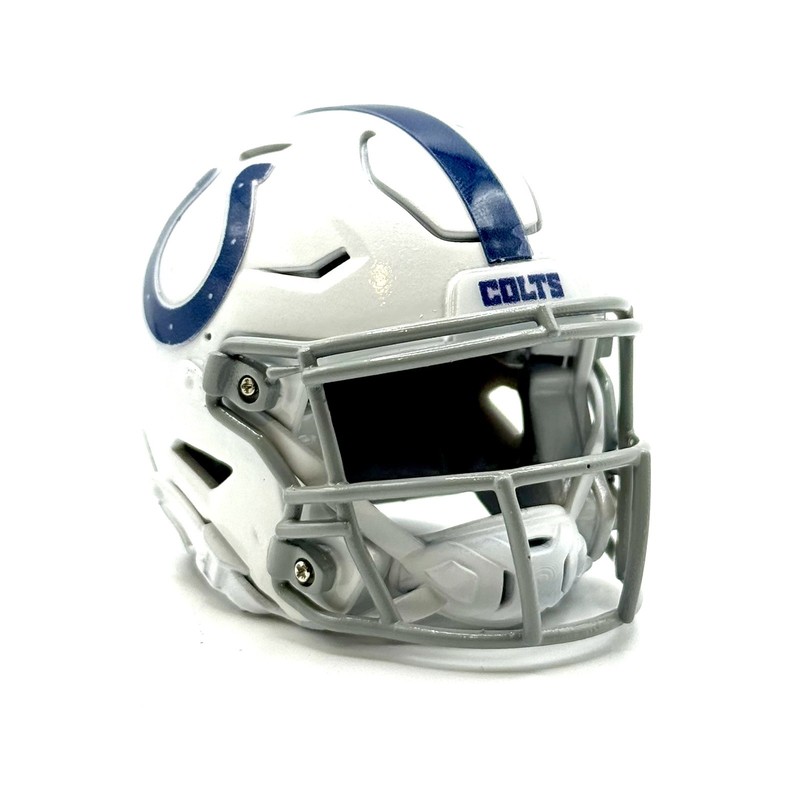 Custom Indianapolis Colts Pocket Pro Helmet Riddell 3d printed
