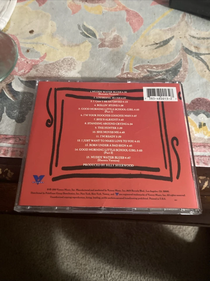 Muddy Water Blues: A Tribute to Muddy Waters by Paul Rodgers, Victory CD, 1993 - Image 2 of 3