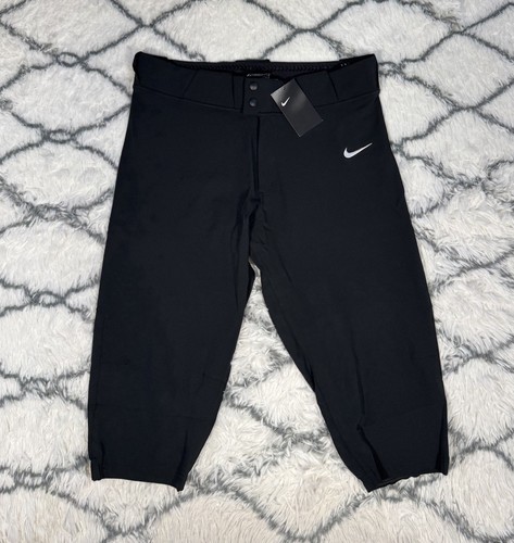 NIKE Vapor Select Team Baseball High Pants Black Men’s Sz L *NEW* CQ6670-010 $80 - Picture 2 of 8