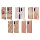 OFFICIËLE ALYN SPILLER ROSE GOUD LEDEREN BOOK COVER VOOR SAMSUNG TELEFOONS 1
