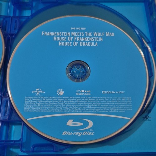 FRANKENSTEIN Complete Legacy Collection 4X Disc Blu-Ray DVD 2017 Region B - Picture 5 of 7