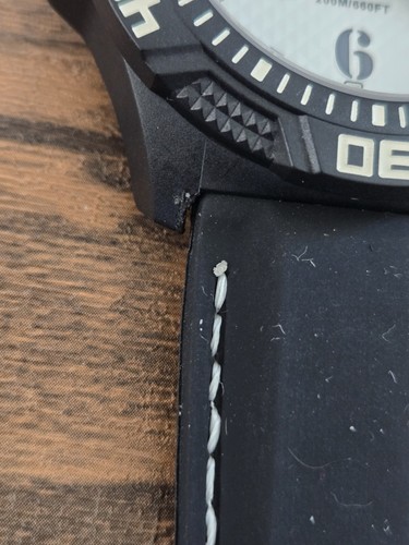 ArmourLite Caliber Automatic White Dial Carbon Fiber Case AL1202 AM Rubber Strap - Bild 5 von 11