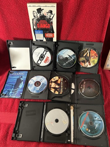 Leonardo Dicaprio 8 DVD Lot Gangs of New York Revenant Inception Titanic Django - Picture 3 of 6