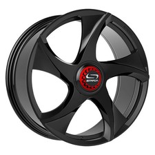 Strada Vino Wheel 20x9 30 5x114.3 74.1 Black Single Rim
