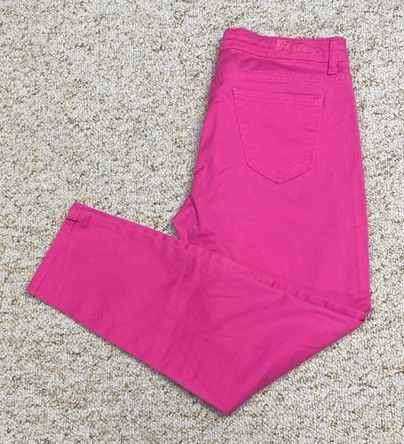 Kut Jeans Women's sz 10 Marilyn Skinny Ankle Mid Rise Denim Stretch Pink (32x27) - Picture 19 of 20