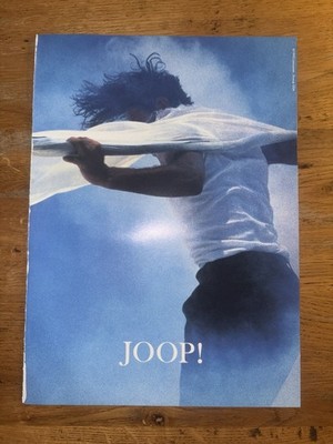 Joop Homme for Men Reklame Werbung Duftseite US 1994 Anzeige Streifen ungeöffnet