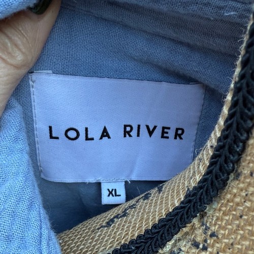 Top azul claro con botones XL algodón gasa suave para mujer - Imagen 8 de 8