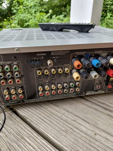 Onkyo HT-R540 Home Theater 7.1 Receiver Silver w/ Remote & Wiring BUNDLE TESTED - Picture 17 of 22