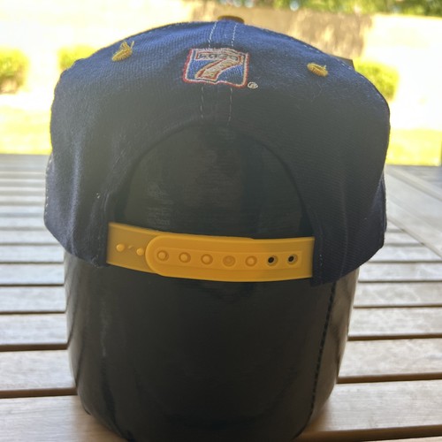 Vintage 90s Logo 7 Navy Midshipmen Big Spellout Snapback Hat Cap NWT NCAA Rare - Bild 5 von 14