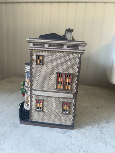 Dept 56 Dickens Village Series Mulberrie Court Brownstones #58345 Retired - Picture 7 of 13