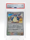 SNORLAX 2024 POKEMON TWILIGHT MASQUERADE REVERSE HOLO #136 PSA 9 Q3963