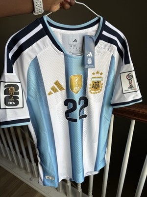 adidas Argentina L. Martínez #22 FIFA World Cup 2022 Soccer Jersey M