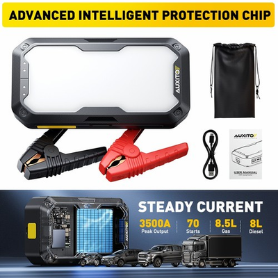 #ad Multifunctional Car 3000A Start Emergency Power Supply 12V Car Starting Charging $61.74