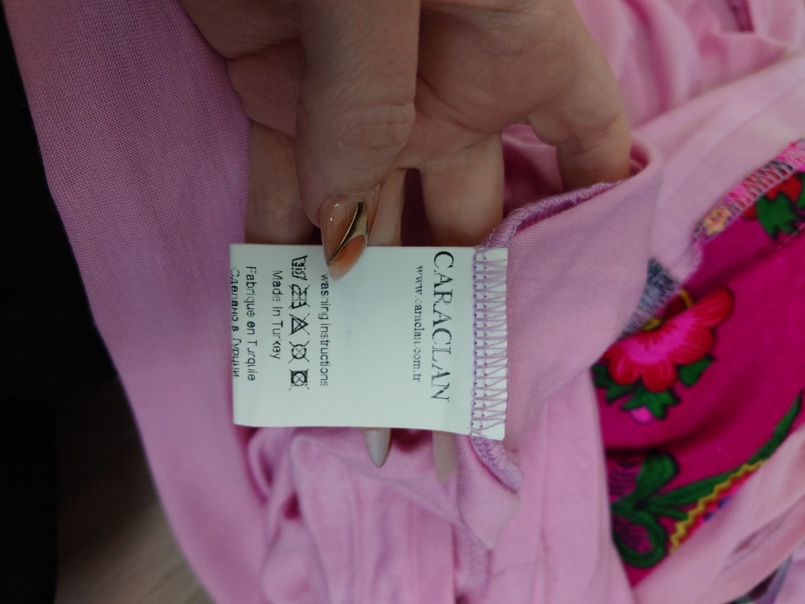 Caraclan Patchwork Dress Asymmetrical Halterneck … - image 13