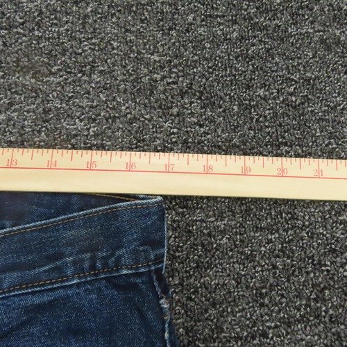 Old Navy Jeans Mens 34x34 Blue Slim Straight Leg Denim Classic Indigo Pants - Picture 3 of 9