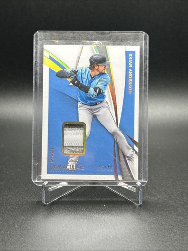 2021 Panini Immaculate Collection - Brian Anderson #16 White /10 (MEM) - Picture 1 of 2
