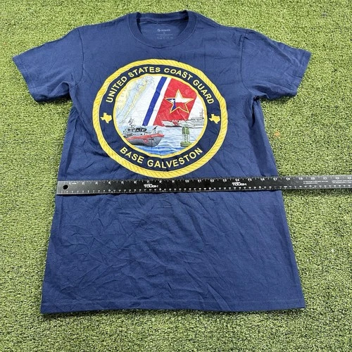 COAST GUARD STATION GALVESTON SHIRT Size S NWOT SOFFE image 4