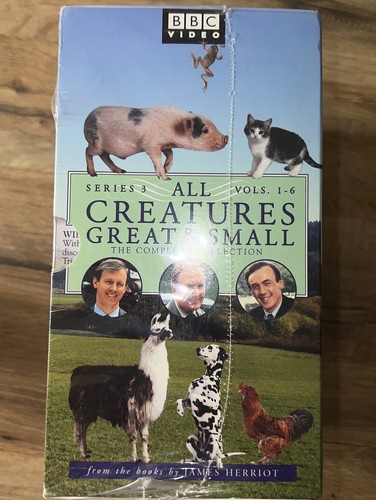 All Creatures Great & Small - Series 3, Vol. 1-6 VHS Tapes - 5 NEW & Sealed - Picture 2 of 2