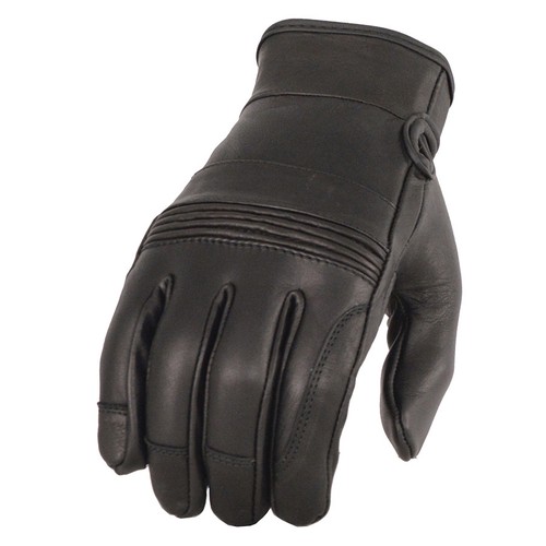 Milwaukee Leather Men’s Premium Leather Riding Glove w/ Gel Pam & Flex Knuckles - Picture 3 of 3