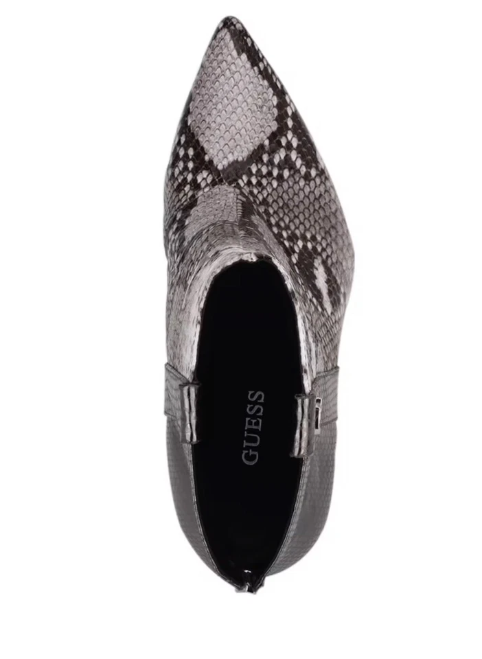 Botines Guess Baize para mujer serpiente imitación cuero talla 7,5 Foto 4 de 4