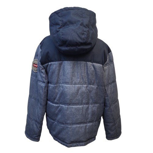 Levi's Blue Hooded Full Zip Jacket UK Boy's Age 16 Years J796 - Picture 3 of 5